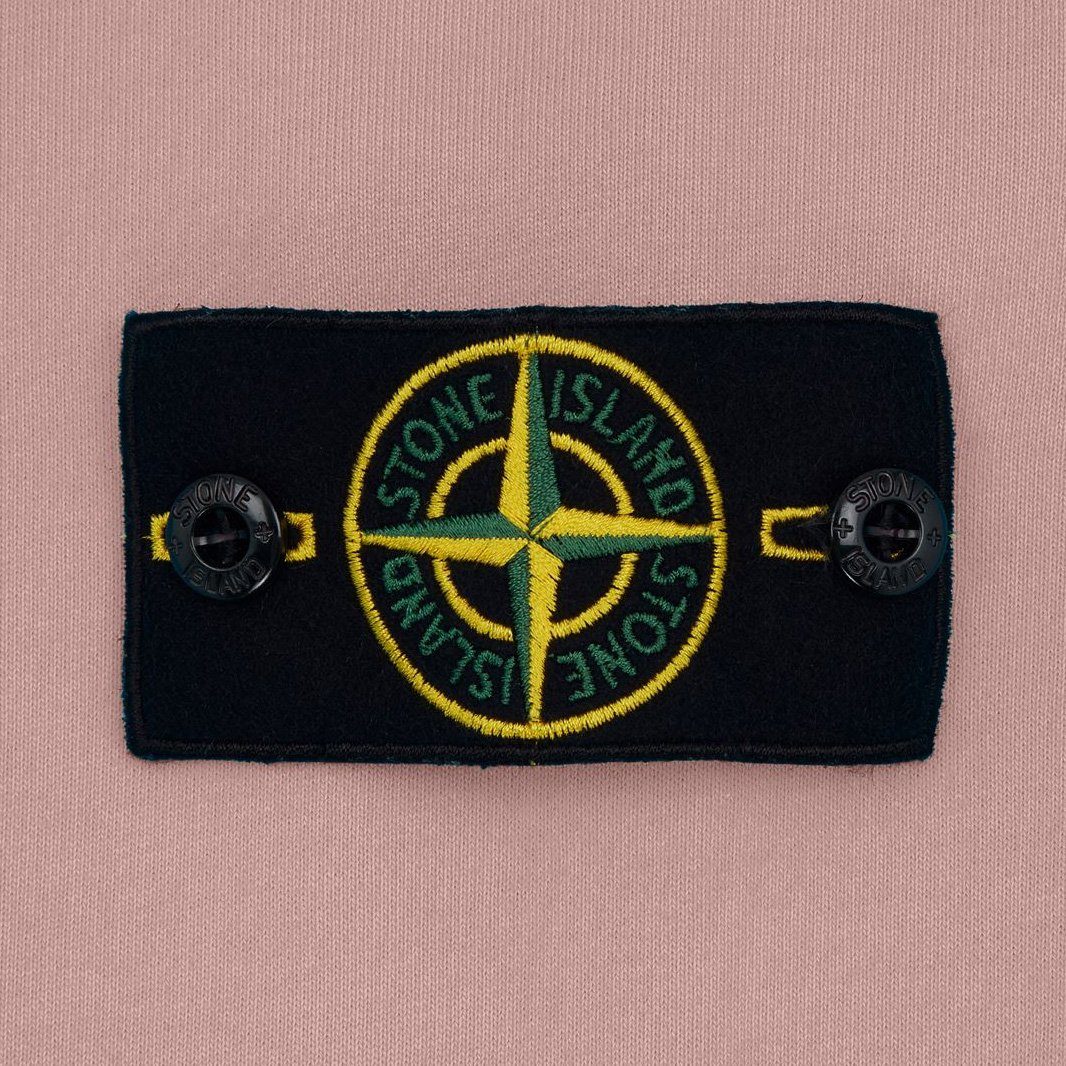 Stone Island Pink Crewneck Sweatshirt