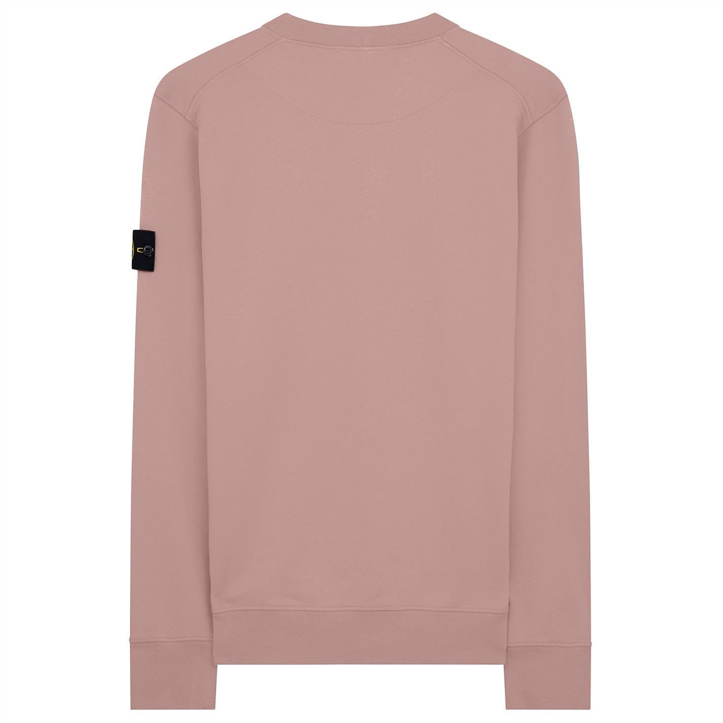 Stone Island Pink Crewneck Sweatshirt
