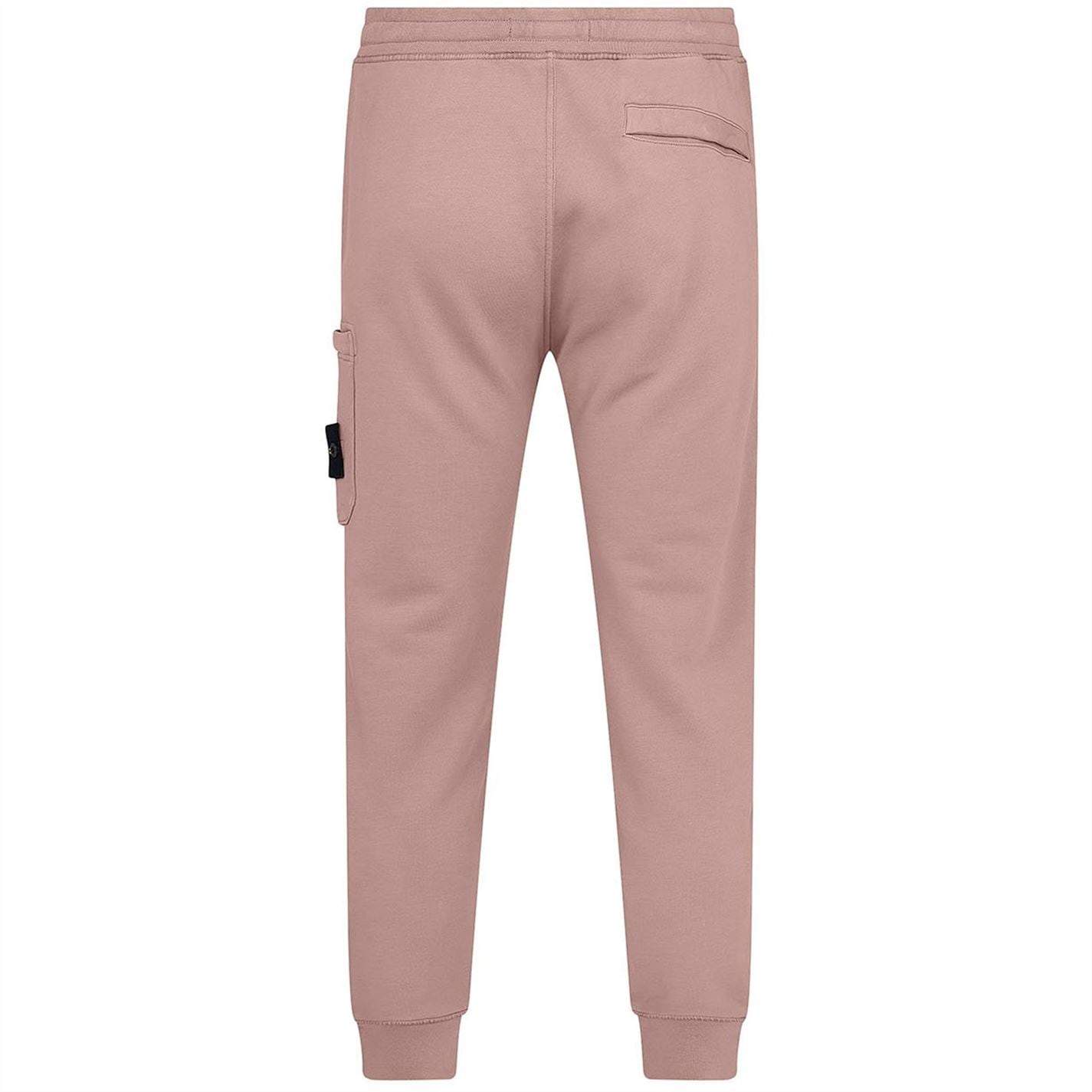 Stone Island Pink Cuffed Sweatpants