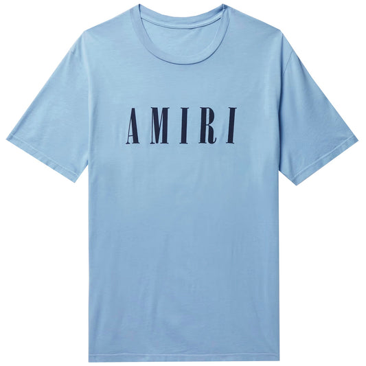 Amiri Blue Logo T-Shirt