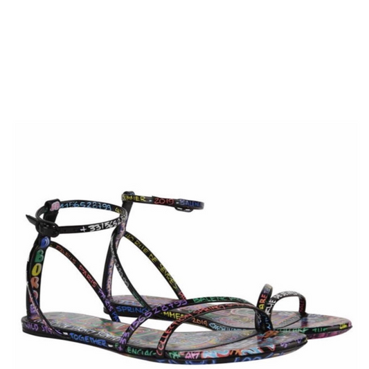 Womens Balenciaga Graffiti Sandals