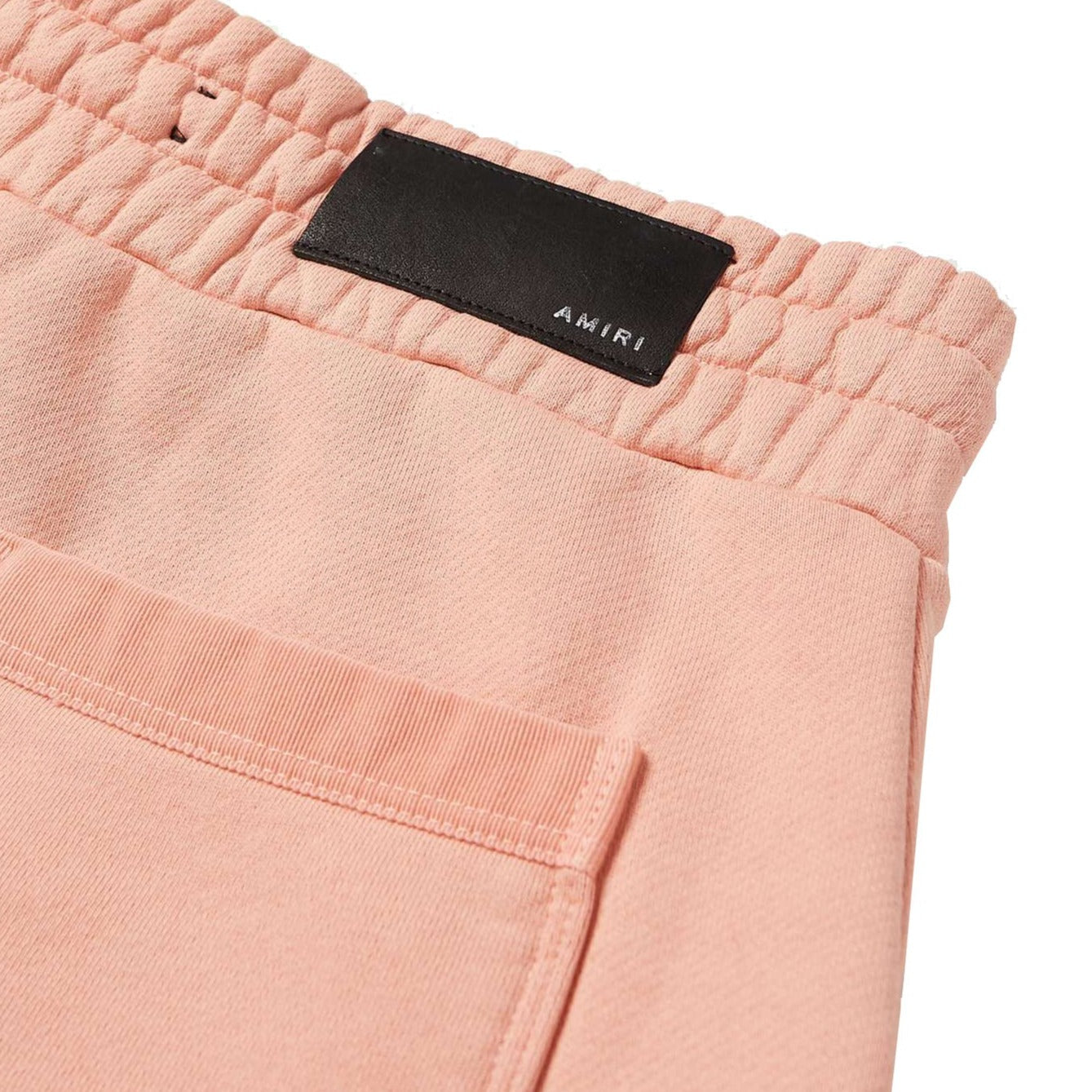 Amiri Peach Logo Sweatshorts