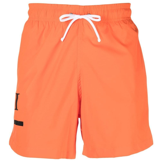 Amiri Orange Logo Swimshorts