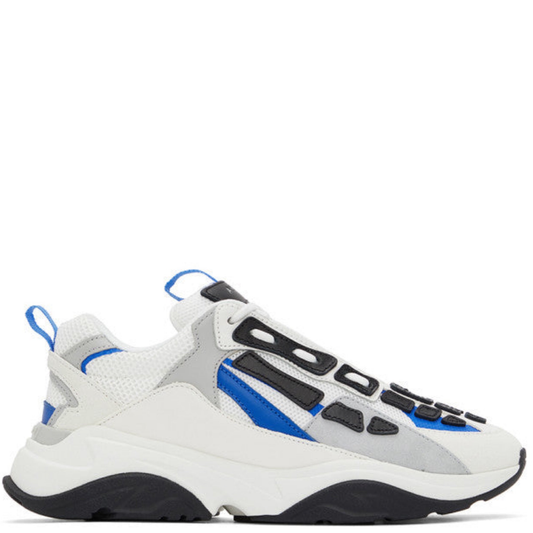 Amiri Blue & White Bone Runners