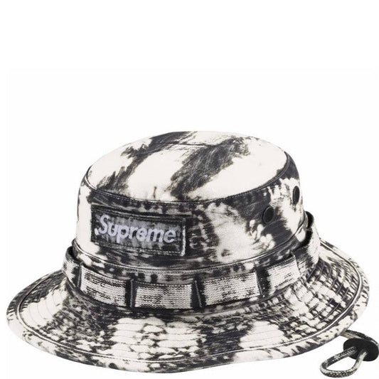 Supreme Bleached Logo Bucket Hat